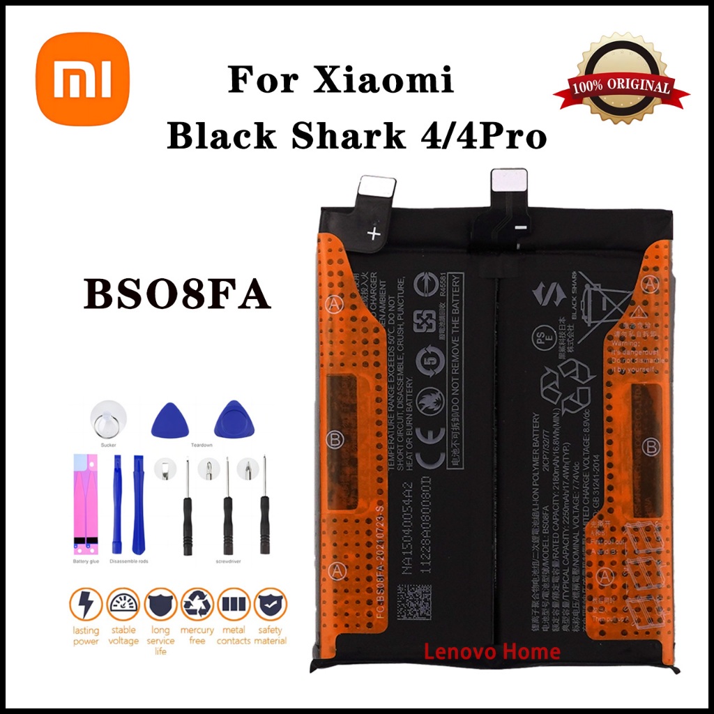 BS08FA 2250mAh phone Battery For Black Shark 4/4Pro phone Replacement ...