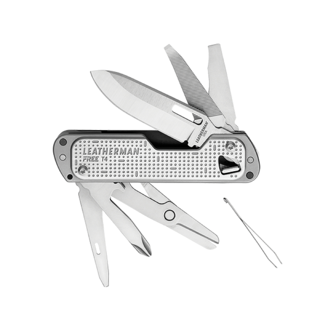 Leatherman Free Multi-Tool T4 Compact Stainless Steel Tool | Shopee ...