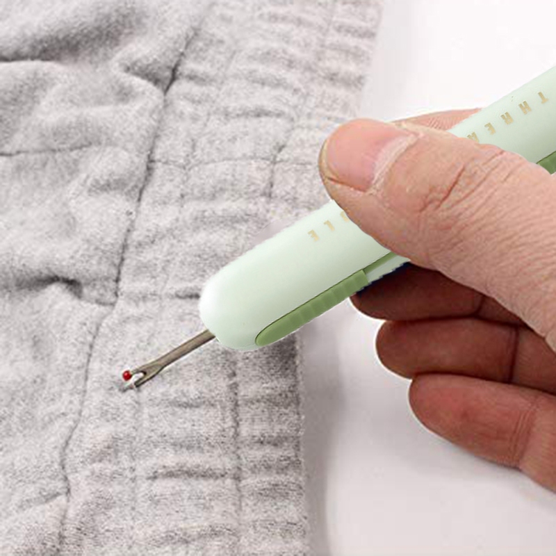 2-in-1 Thread Seam Ripper Needle Threader Manual Sewing Tools Seam ...