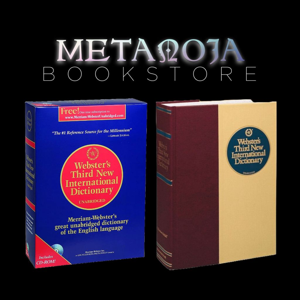 WEBSTER'S THIRD NEW INTERNATIONAL DICTIONARY, UNABRIDGED (HARDCOVER ...