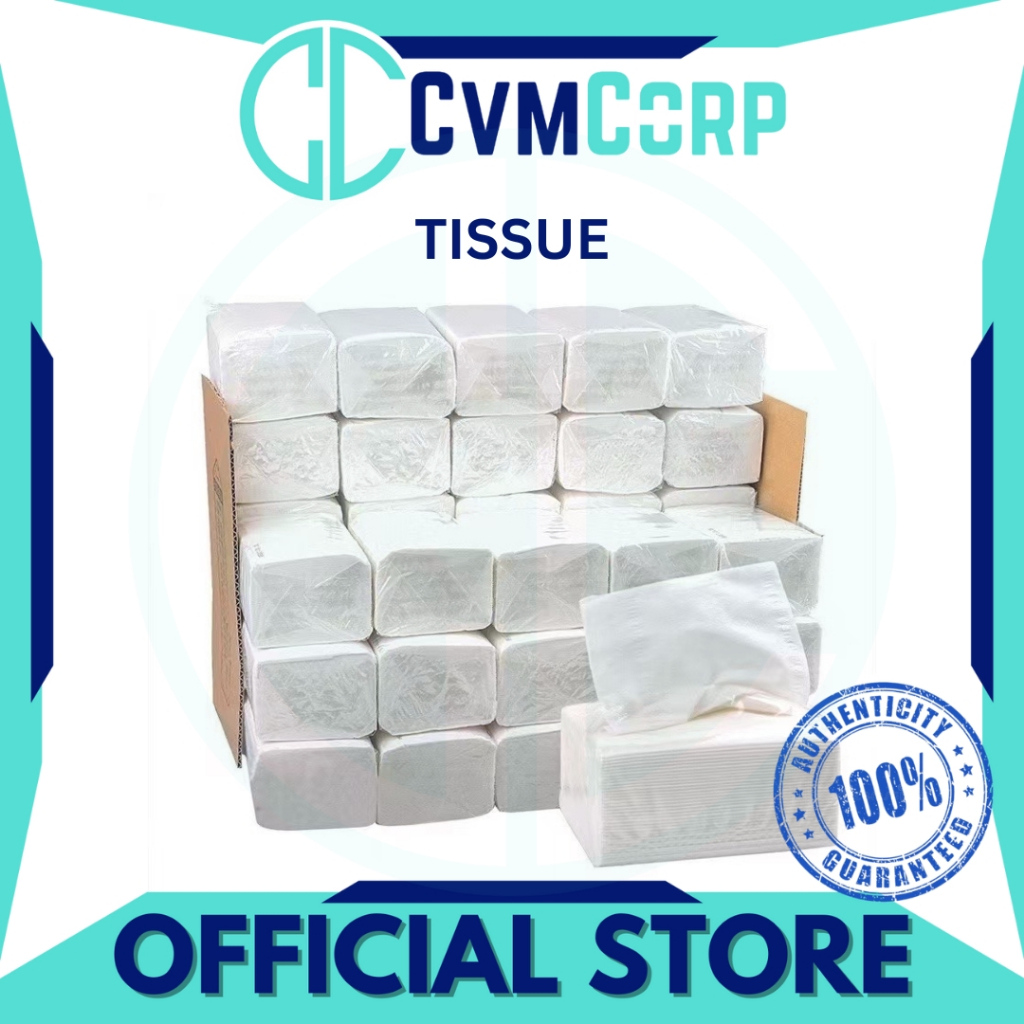 CVM-TISSUE NATIVE WOOD PULP FACIAL WIPE INTER-FOLDED PAPER 4 PLY ...