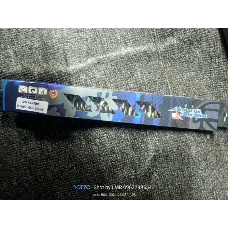RACING MONKEY FRONT SHOCK SPRING MIO/M3/AEROX(MADE IN TAIWAN) | Shopee ...