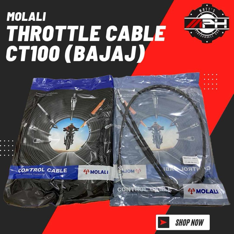 Throttle Cable CT100 (Bajaj) | Shopee Philippines