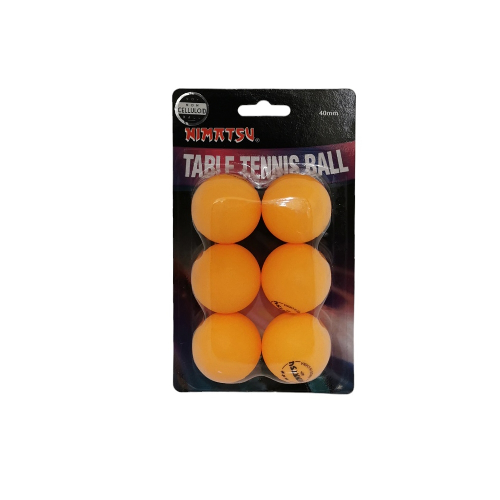 Nimatsu Table Tennis Ball (Orange) Shopee Philippines