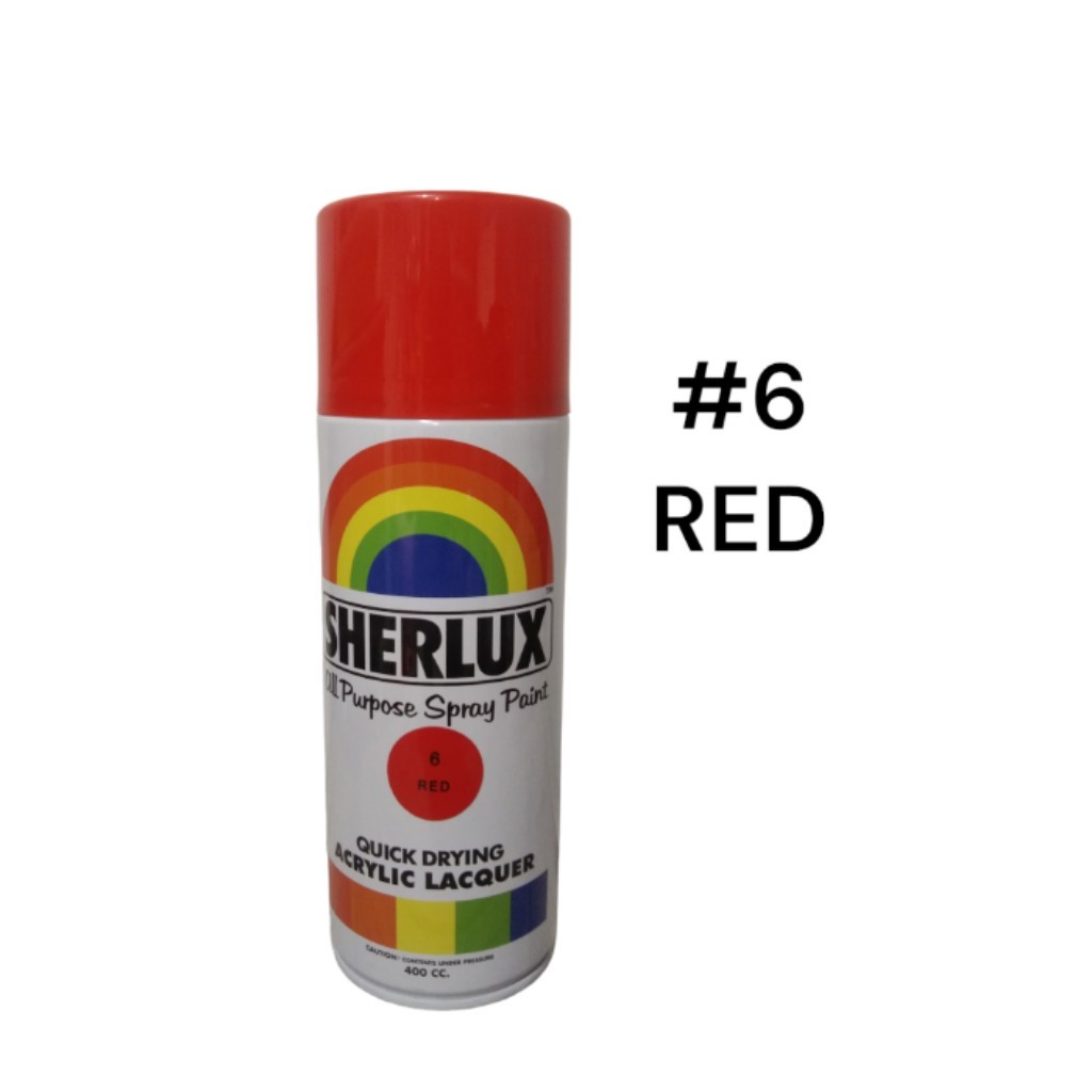 original SHERLUX ALL purpose spray paint 400cc | Shopee Philippines