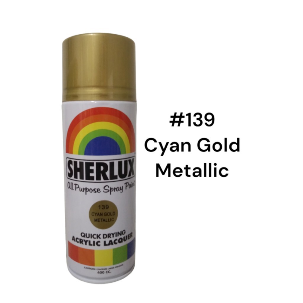 original SHERLUX ALL purpose spray paint 400cc | Shopee Philippines