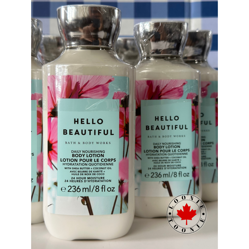 body lotion hello bath body works