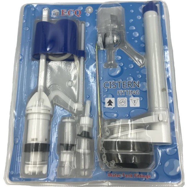 1 SET ECQ CISTERN FITTINGS WATER TANK FITTINGS FOR TOILET FLUSH TL ...