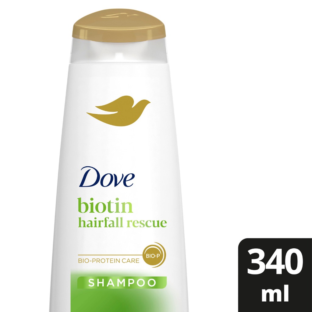 Dove Biotin Hairfall Rescue Shampoo 340mL | Shopee Philippines