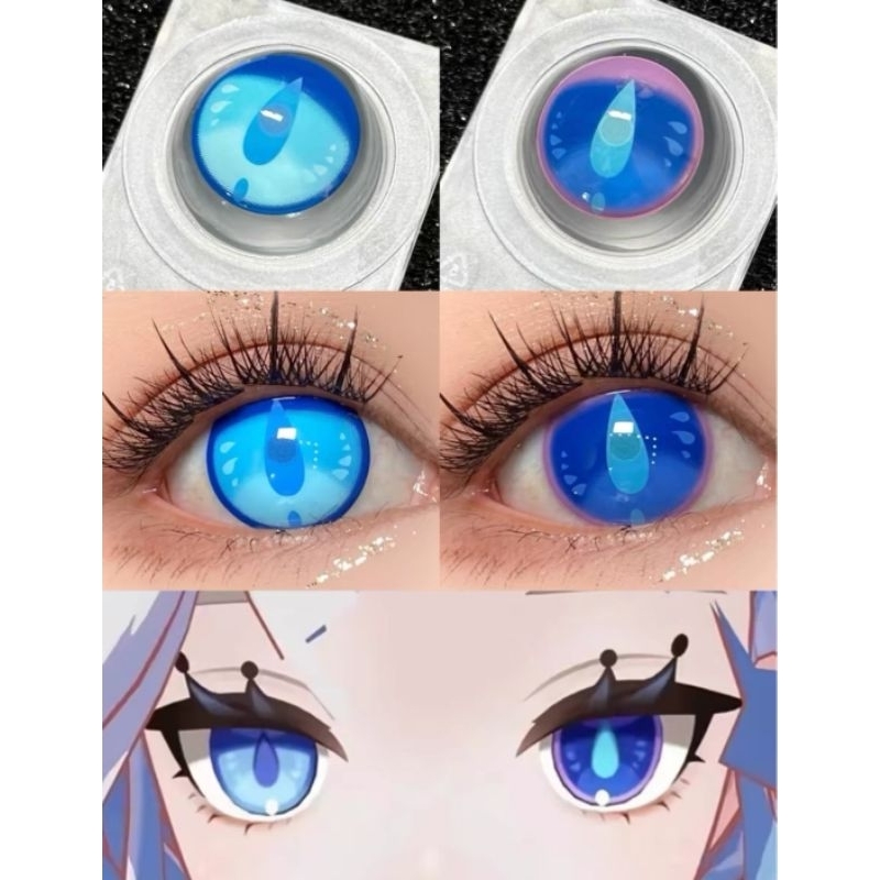 PPPH Genshin Impact Furina Arlecchino Contact Lens | Shopee Philippines