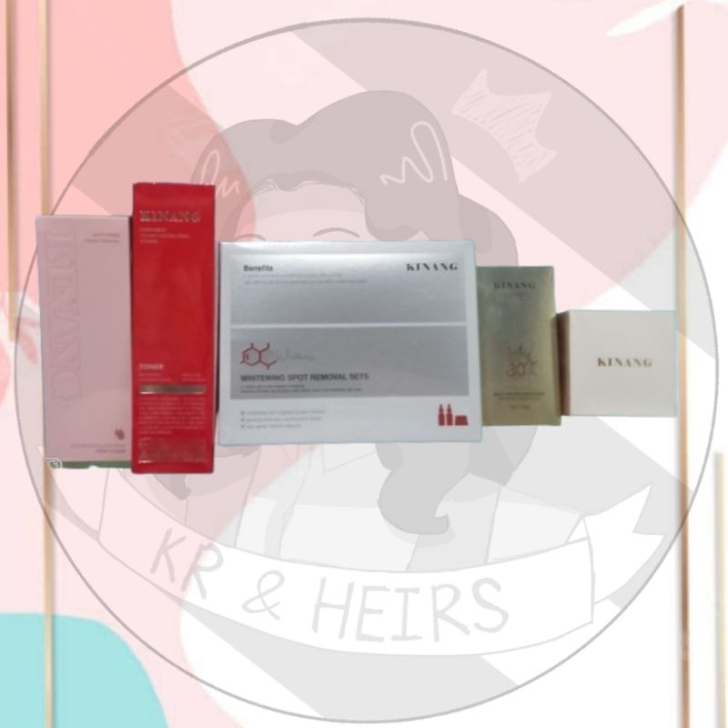 KINANG 5 IN 1 FACIAL WHITENING BUNDLE SET | Shopee Philippines
