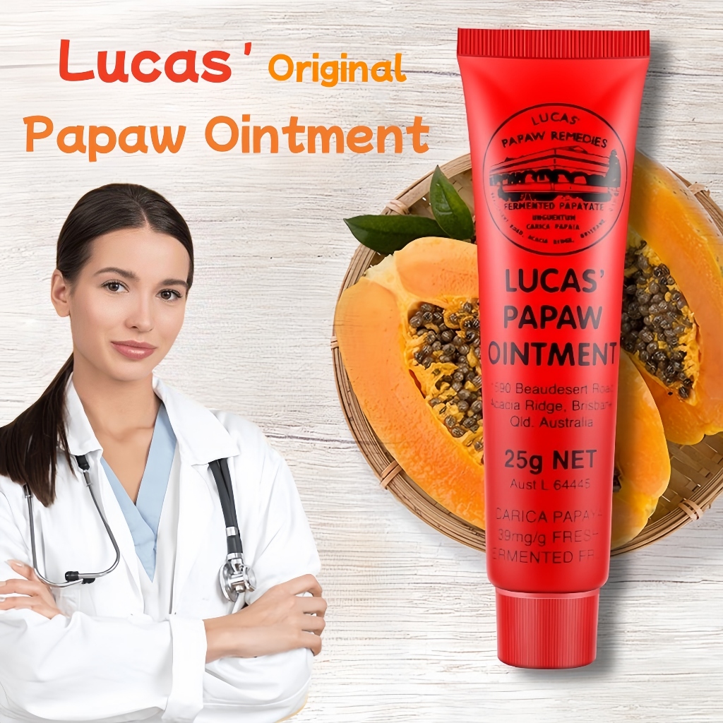 Lucas' Papaw Ointment 25g lip Balm /Burn Balm Ointment/ First Aid ...