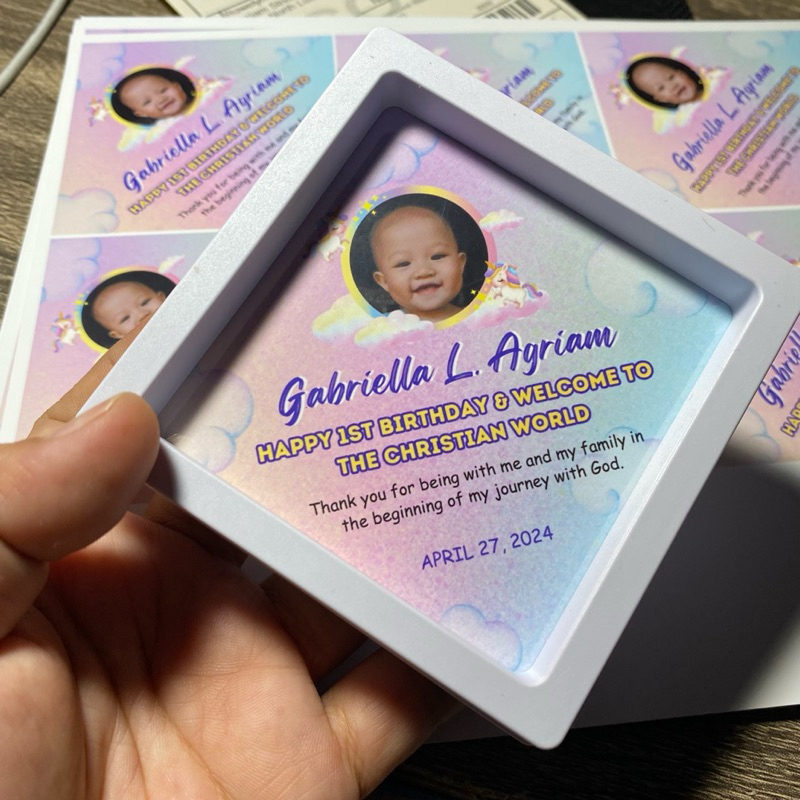 FLOATING FRAME PRINT & LAYOUT FOR 11x11cm NO FRAMES INCLUDED | Shopee ...