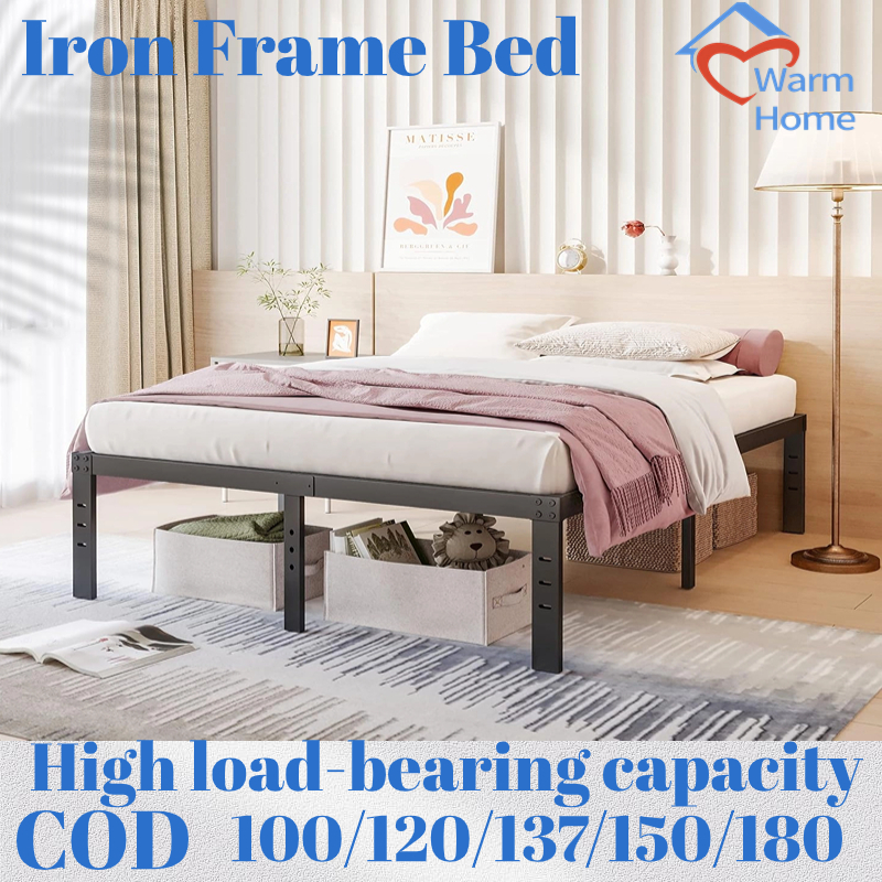 Metal bed frame iron Single/semi double/full double queen size bed