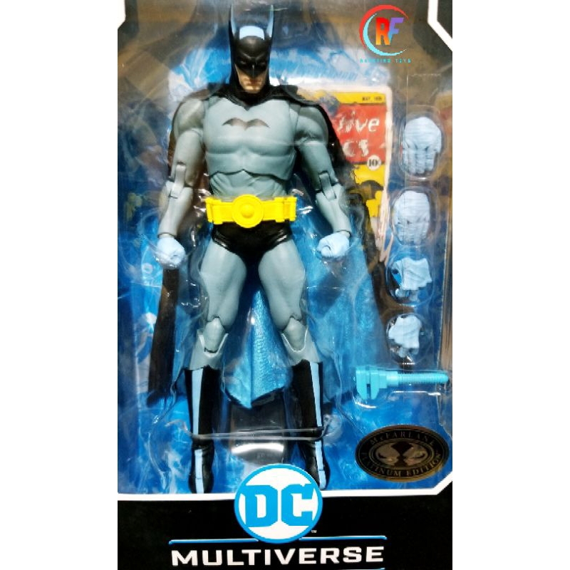 [In Stock] Mcfarlane DC Multiverse 1st Appearance Batman Platinum ...