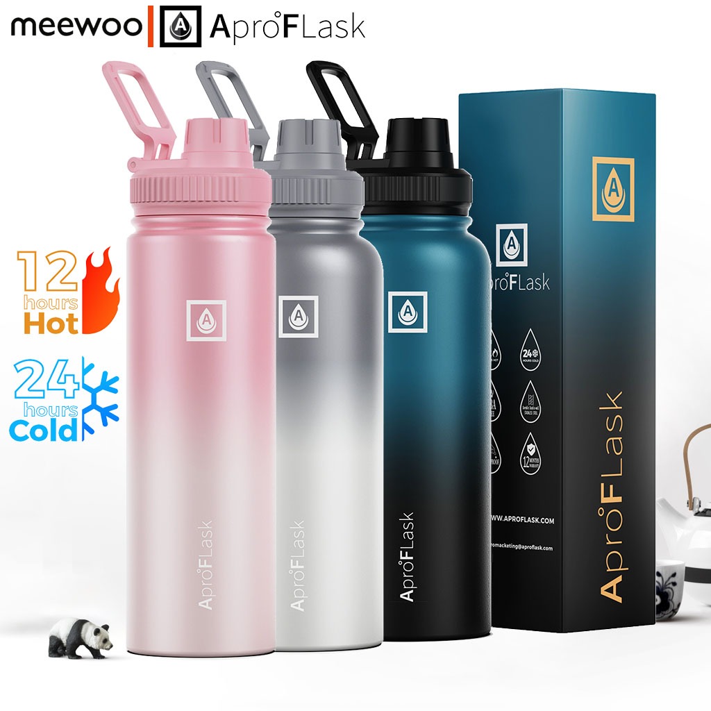 Apro°Flask 22oz/32oz Tumbler Wide Mouth Thermos Tumbler Hot and Cold ...