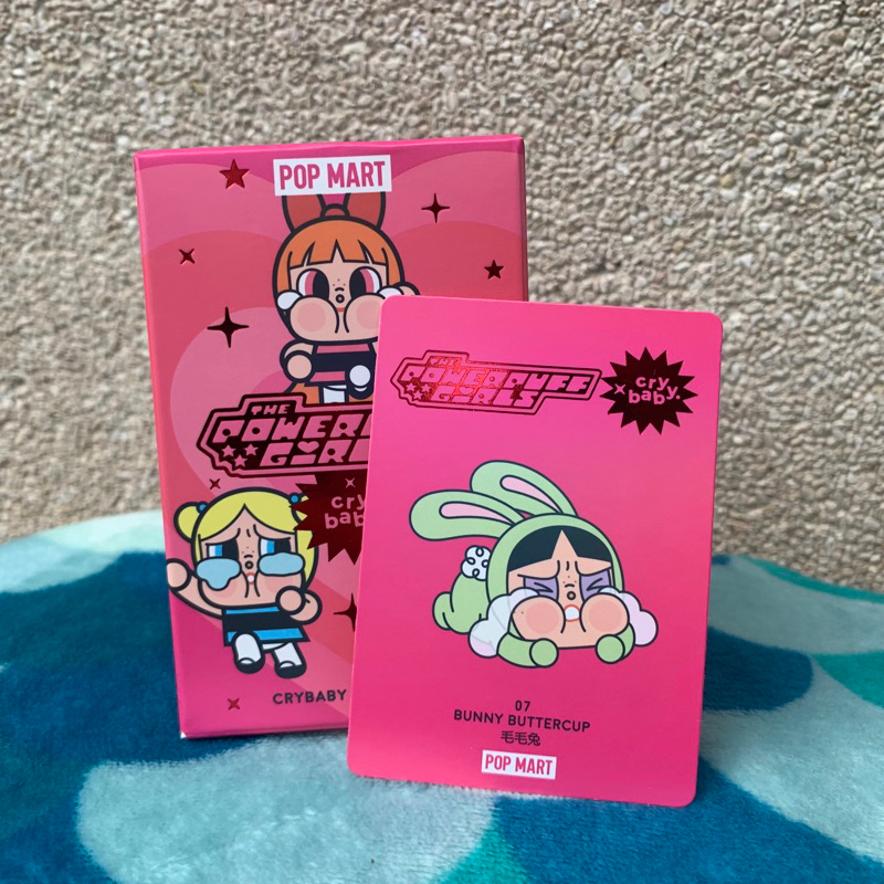 Open Pop Mart Crybaby - Powerpuff Girls Bunny Buttercup, Mojo Jojo ...