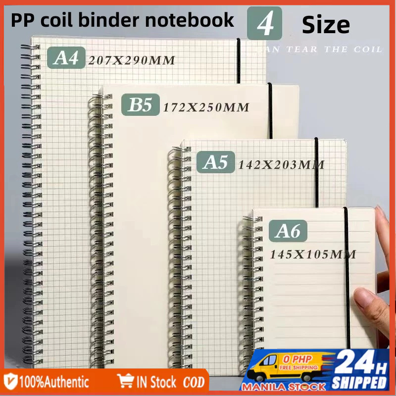 A6 B5 A5 Thickened student notebook High Quality Spring Notebook ...