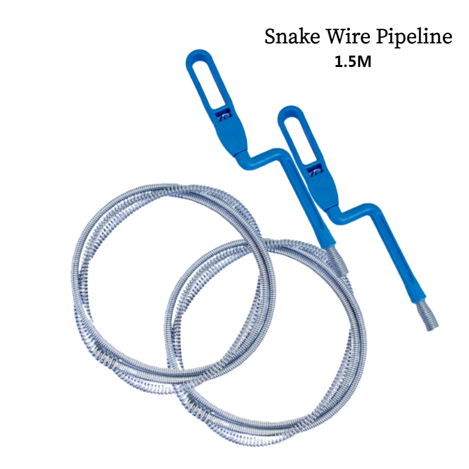 Snake Wire Pipeline Stainless Dredg Tool Handheld Drain Snake Cleaner ...