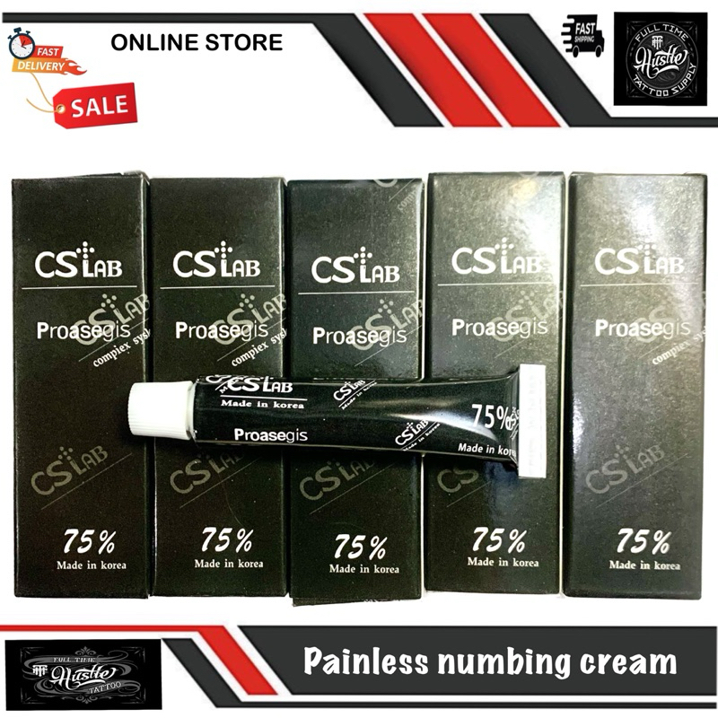Enso Cs lab Numb cream 75 Double gold sealed orginal pain relief make