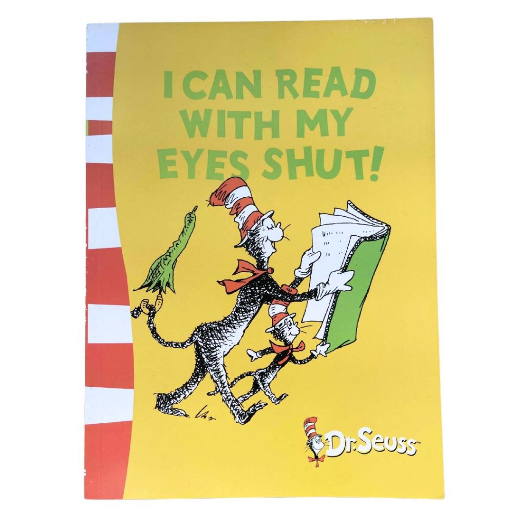 I Can Read With My Eyes Shut By Dr Seuss Brand New Softcover