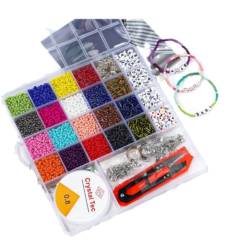 Bracelet Kit Letter Bracelets Amazon 5000Pcs Beads Kit DIY Acrylic