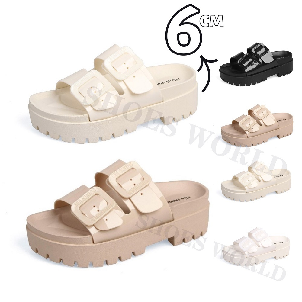 New Fashion Thick bottom Two-strap Sandals for Women Casual Elegant ...