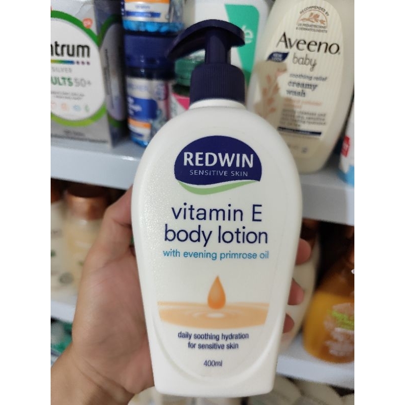 Redwin Sorbolene Cream w/ Vit. E 100g// Redwin Daily Moisturising 1.1L ...