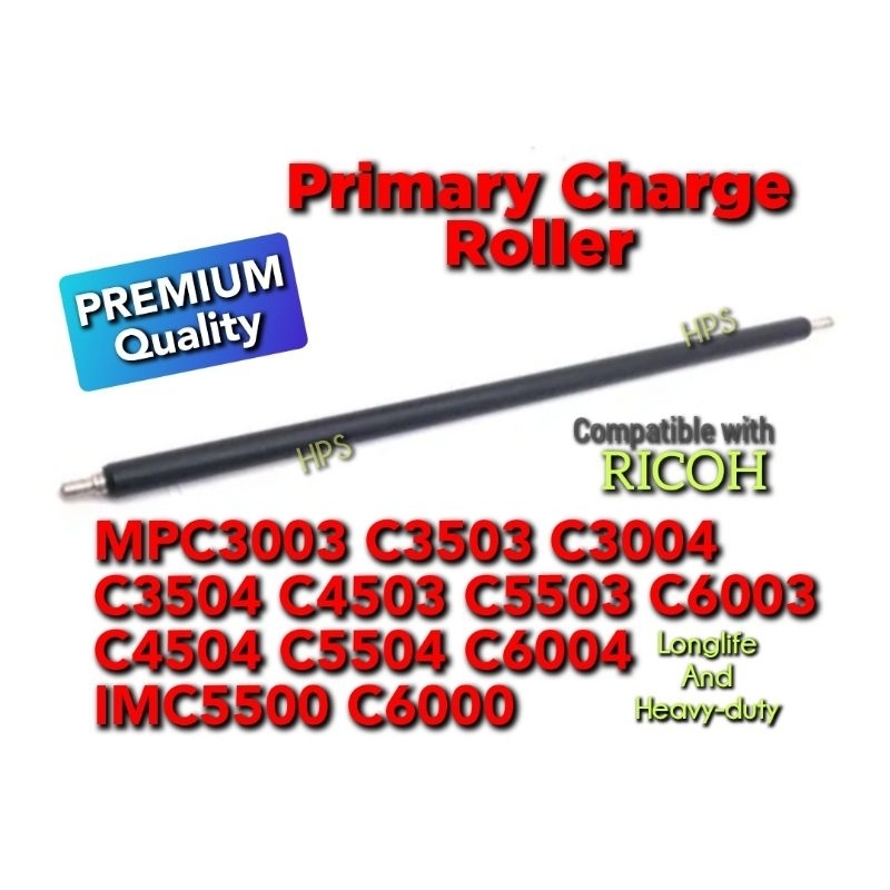 ISSCX PCR Main Charge Roller – For Ricoh MPC2003, MPC2011, MPC2503 Copiers-902510
