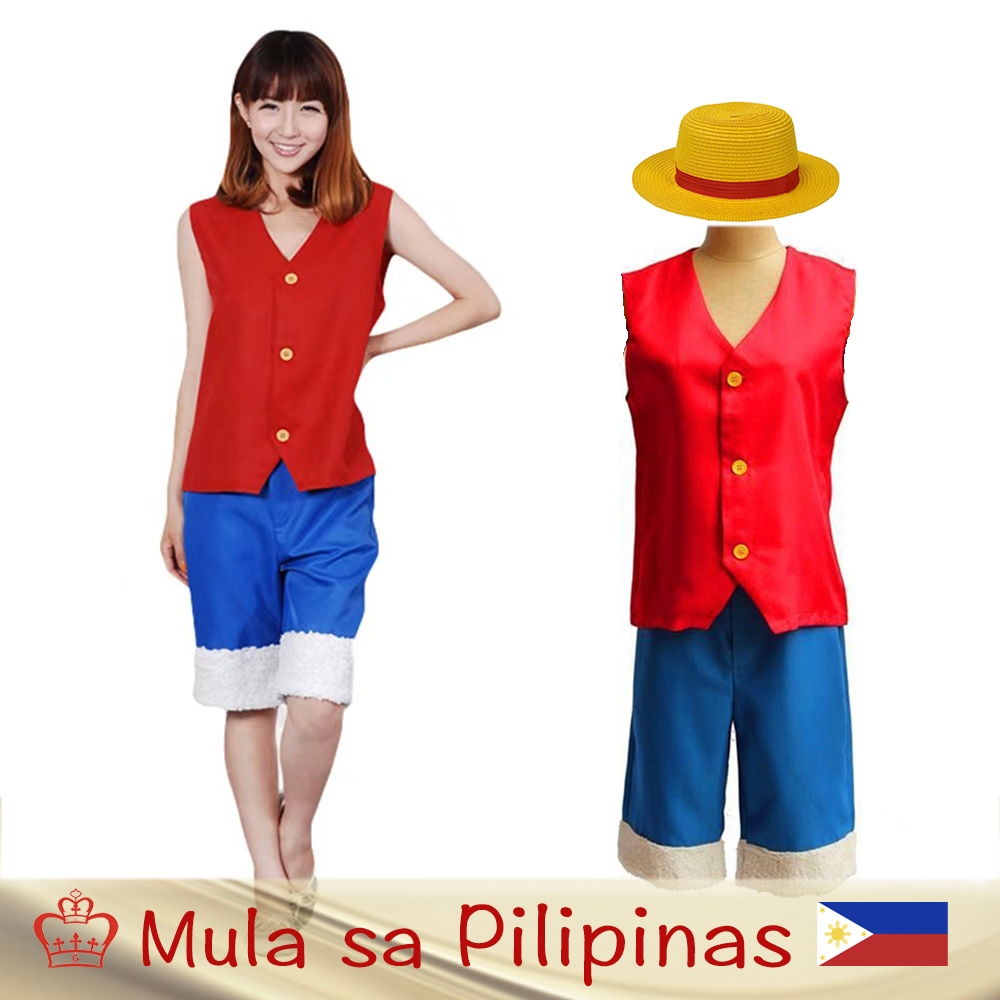 Anime One Piece Monkey D. Luffy Cosplay Costumes For Adult Sun God 