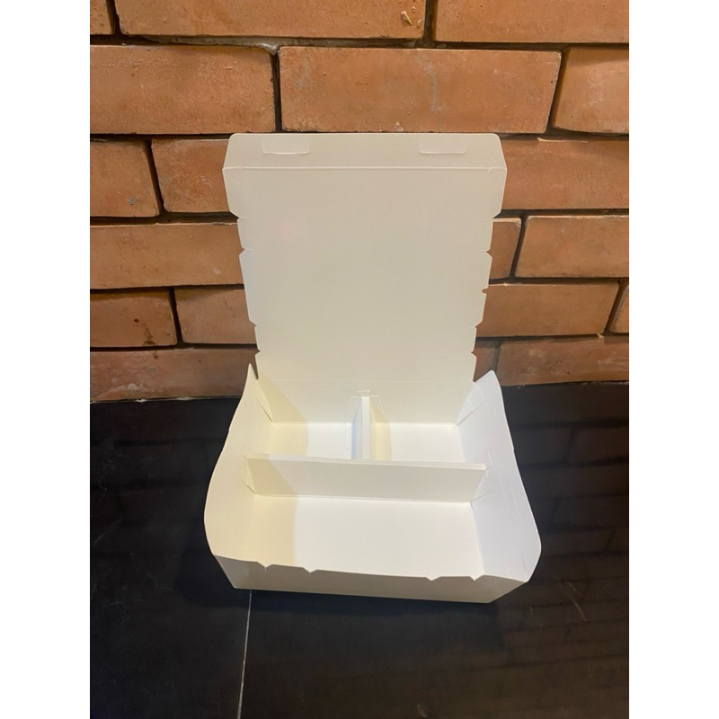 Sunway brand 25pcs 50pcs white meal box, spaghetti meal box, LB2, LB3 ...
