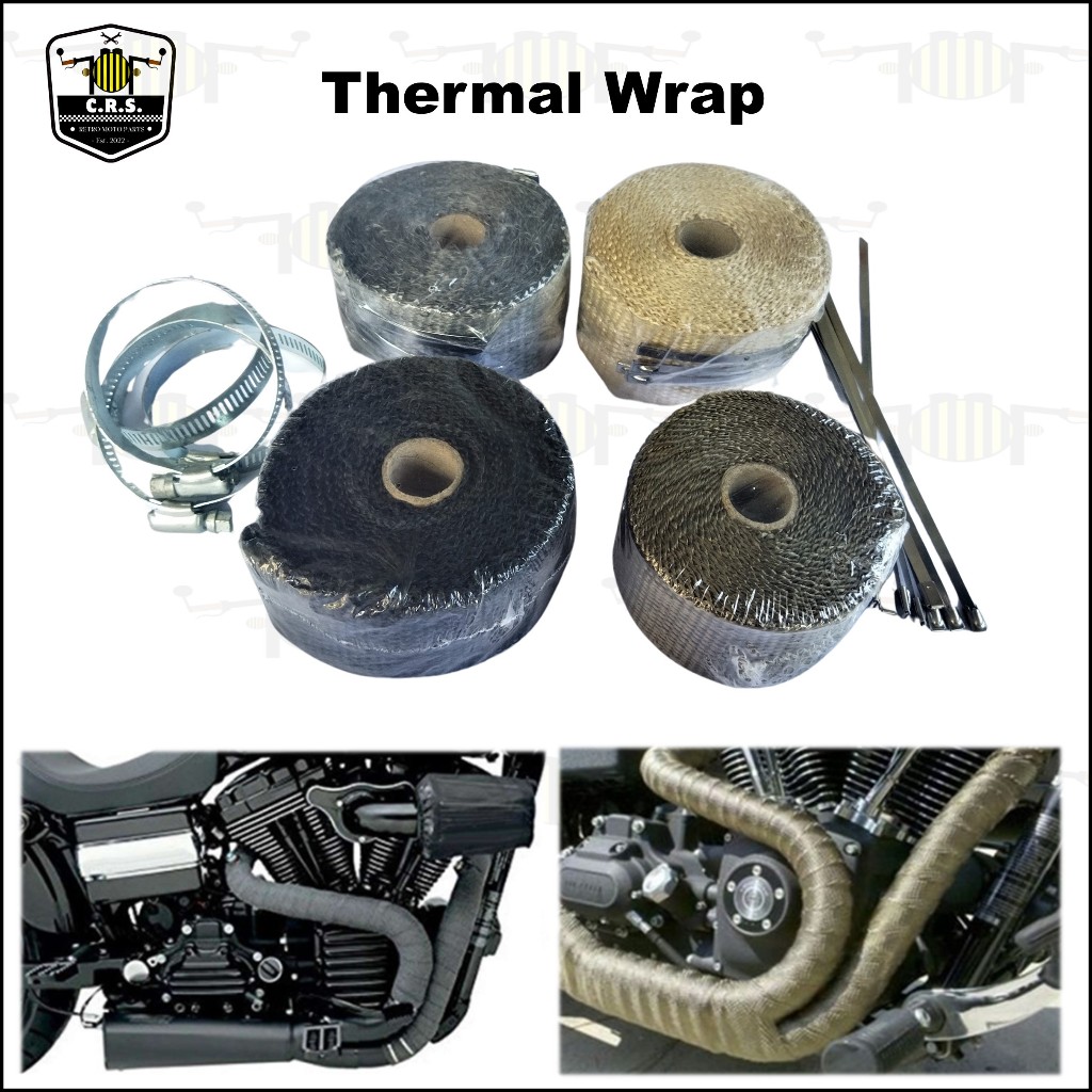 Thermal Wrap-Exhaust thermal Wrap 5m-sold per piece | Shopee Philippines