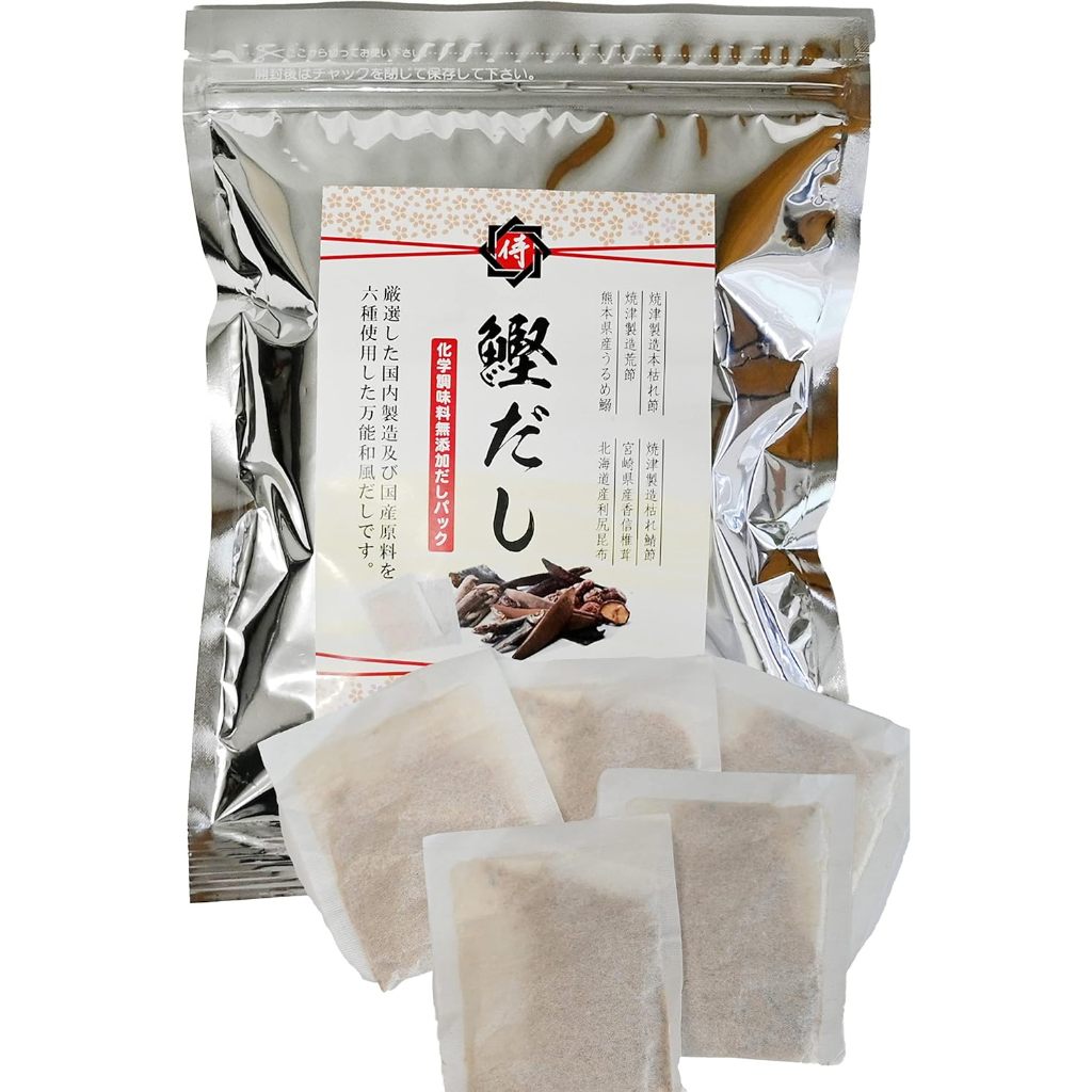 Japanese bonito dashi (Japanese soup stock packet) [Made with dried