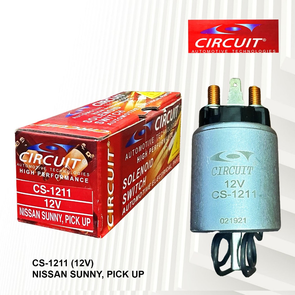 CIRCUIT Solenoid Switch for NISSAN CS-1211 CS-1218 CS-1219 CS-2525 ...