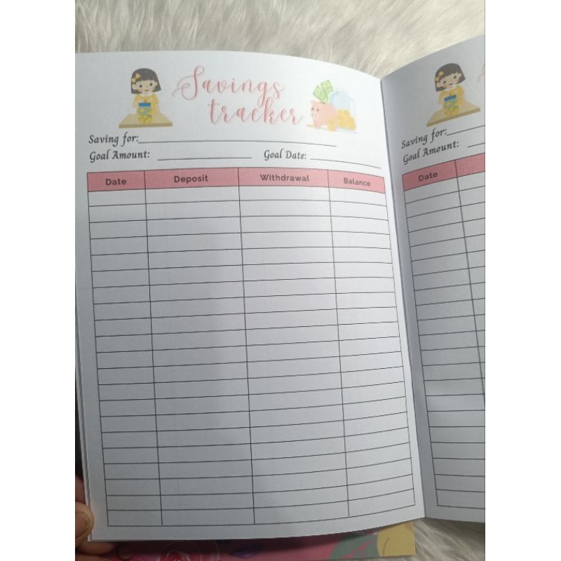 SAVINGS TRACKER BOOKLET A5 SIZE 24 PAGES | Shopee Philippines