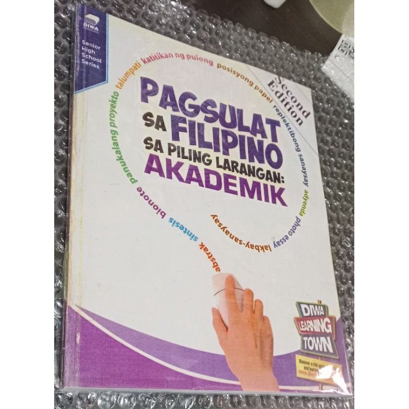 PAGSULAT SA FILIPINO SA PILING LARANGAN: ACADEMIK ( REPRINT ) | Shopee ...