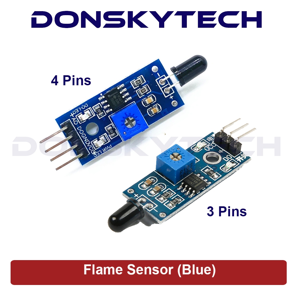 IR Infrared Fire Flame Sensor Module 3 Pins 4 Pins | Shopee Philippines
