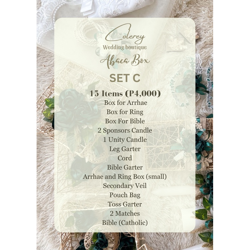 Native Wedding Essential Set