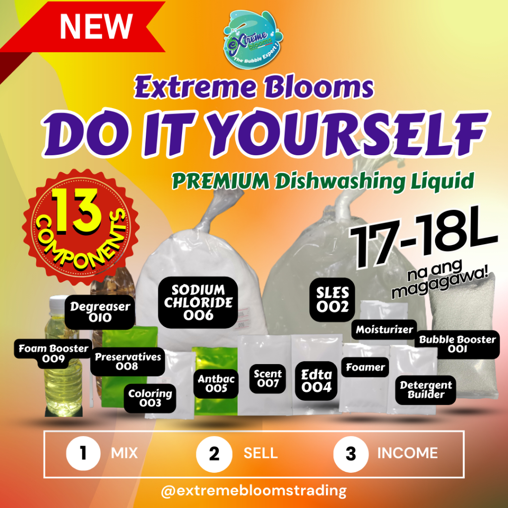NEGOSYO KIT 17L Premium Dishwashing Liquid Maximum (2 Orders per