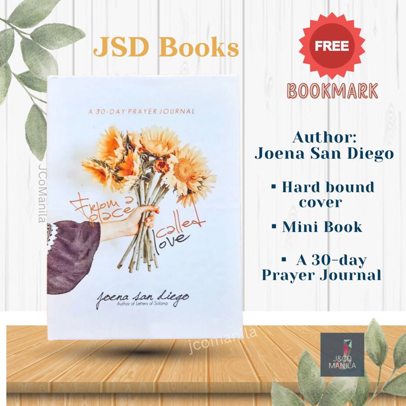 FROM A PLACE CALLED LOVE Book by Joena San Diego | Shopee Philippines