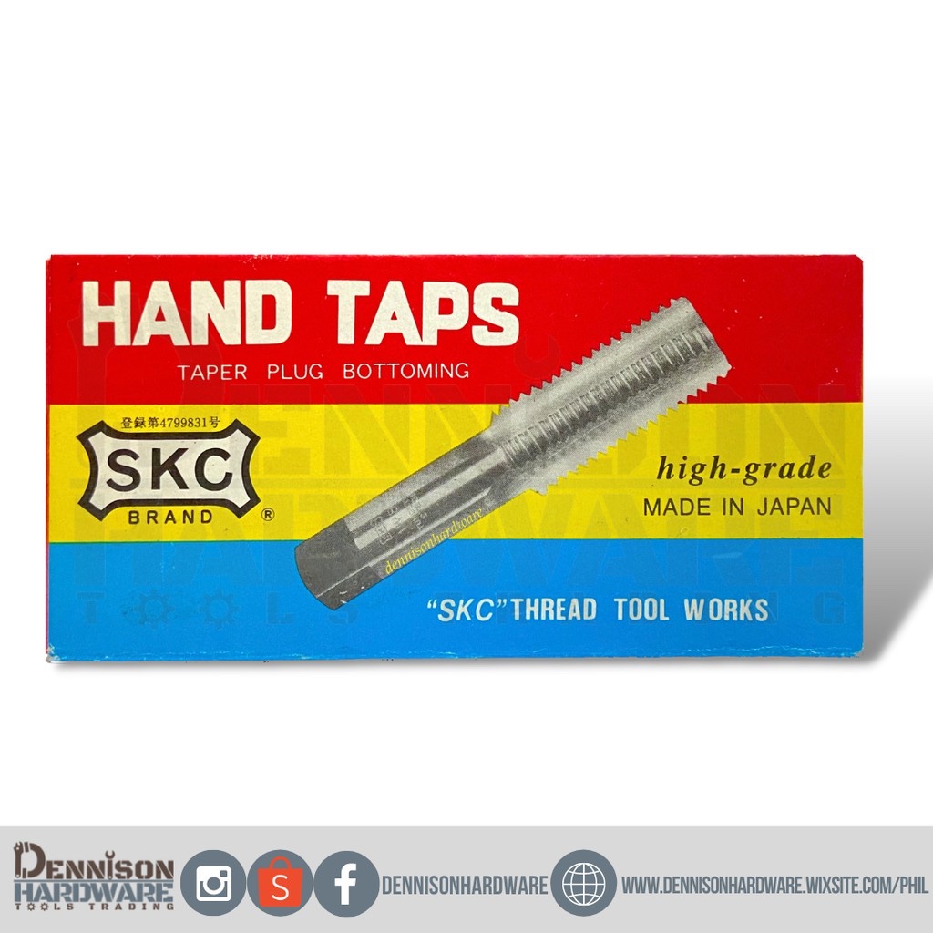 INCHES SKC HAND TAPS (3PCS PER SET) 1-1/4 1-1/2 | dennisonhardware ...