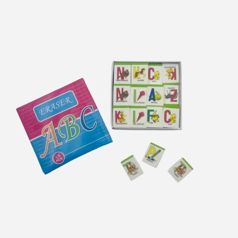 ABC Pencil Eraser 48pcs Per Box | Shopee Philippines