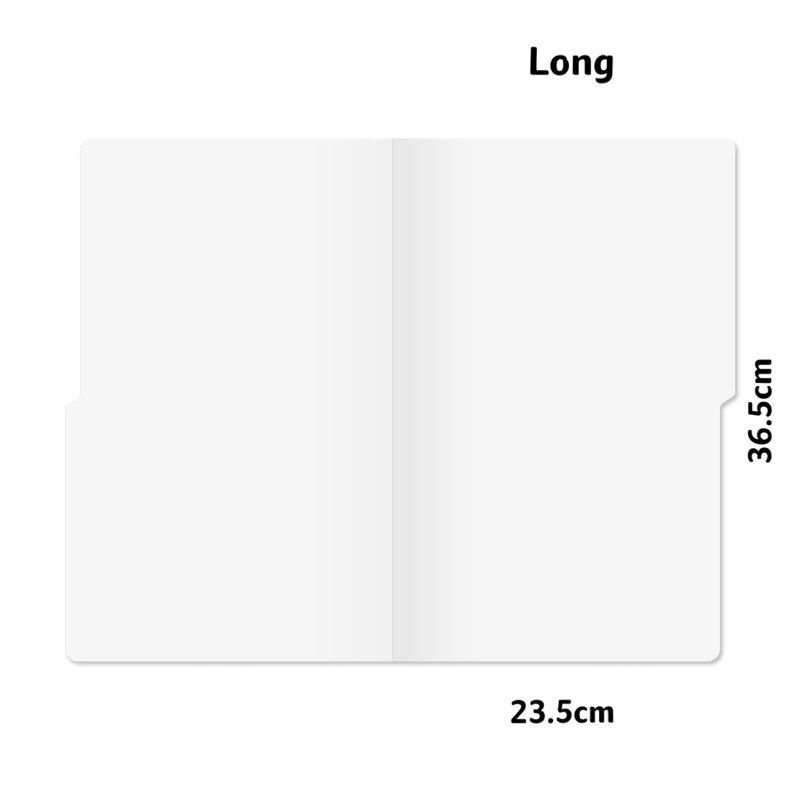 White Folder – Short/Long Size | Sold per 10pcs | School & Office Paper ...