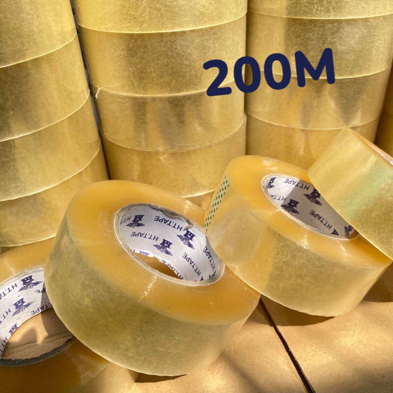 200m Packaging Tape Transparent / Packaging Tape / 200M | Shopee ...