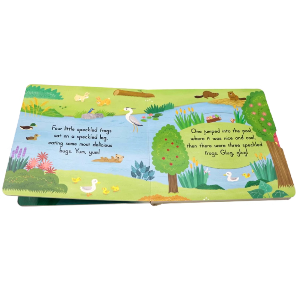 Sing Along With Me: Five Little Speckled Frogs (Interactive Board Book ...
