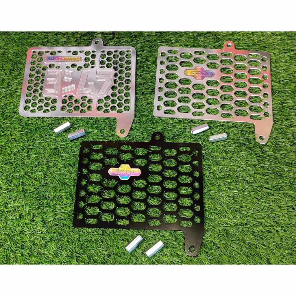HONDA WINNER X 150/SUPRA GTR 150 RADIATOR COVER ALLOY | Shopee Philippines