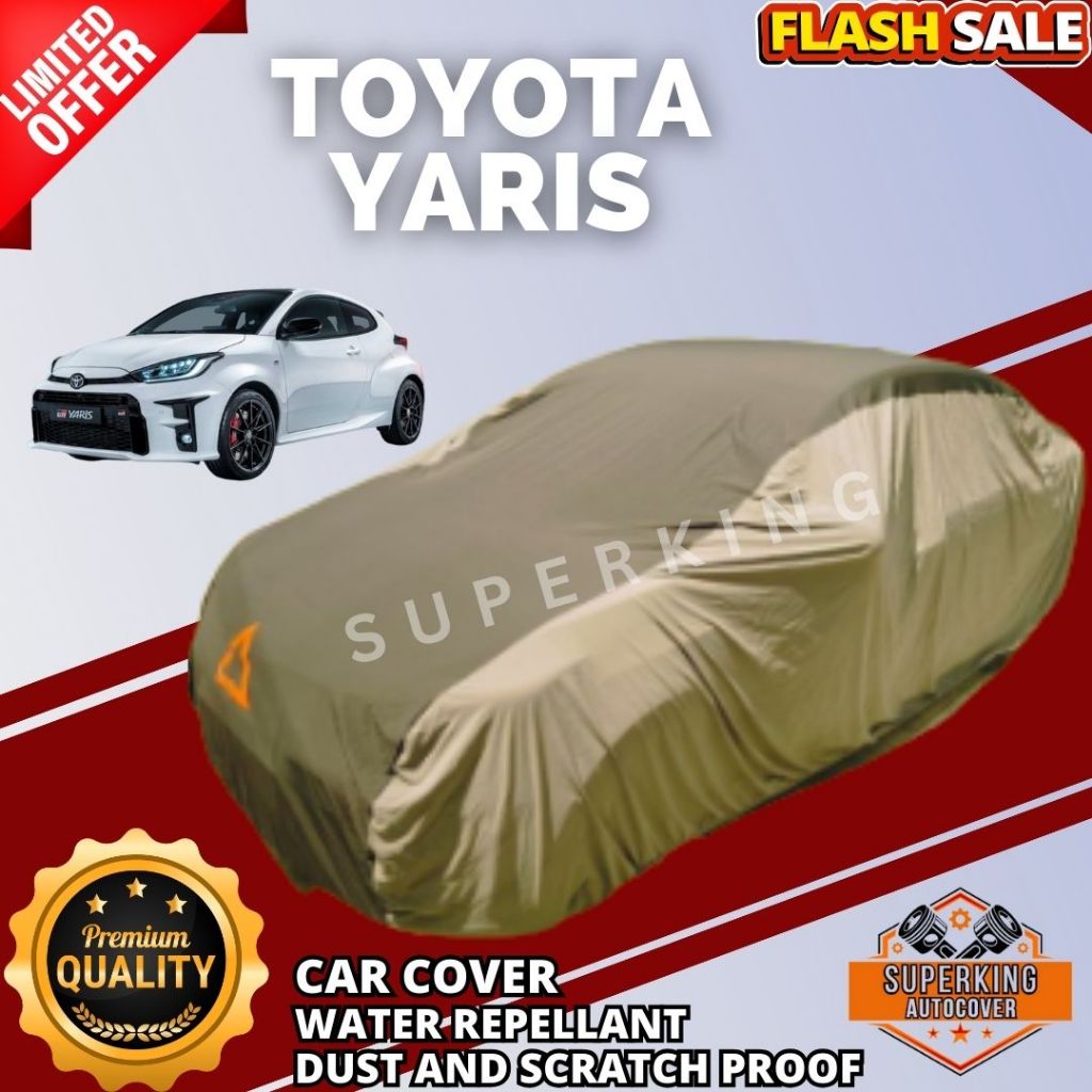 TOYOTA YARIS CAR COVER HIGH QUALITY WATER REPELLANT SCRATCH PROOF DUST ...