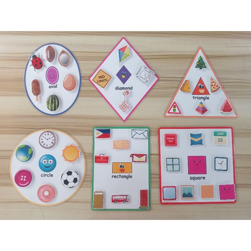 SHAPES SORTING ACTIVITY / Busy Book / Learning materials /ESL Teaching ...