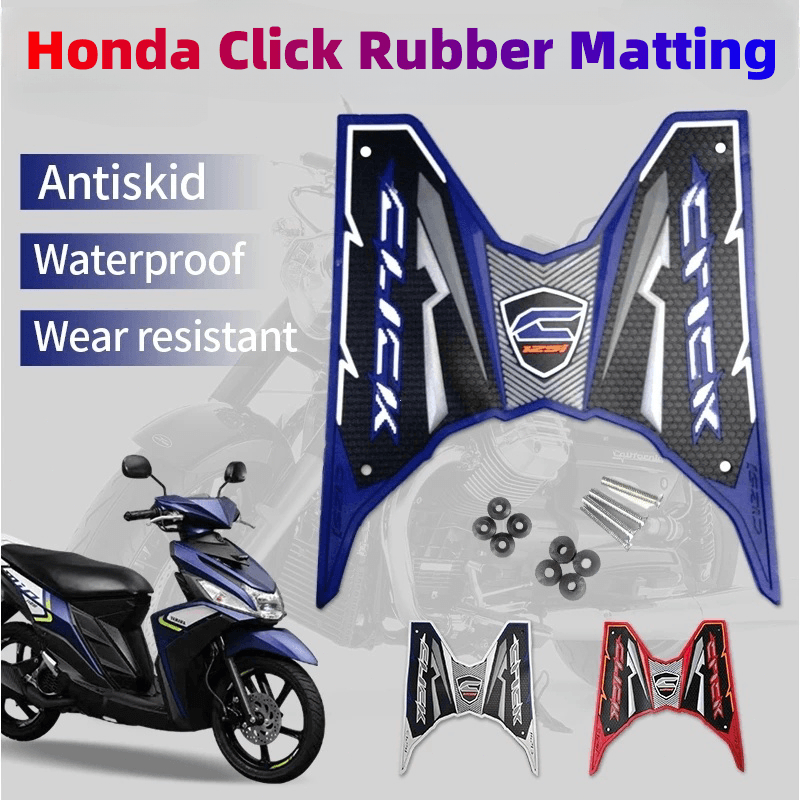 Honda Click Rubber Matting for Honda Click 125/Click150 v1 v2 Game ...