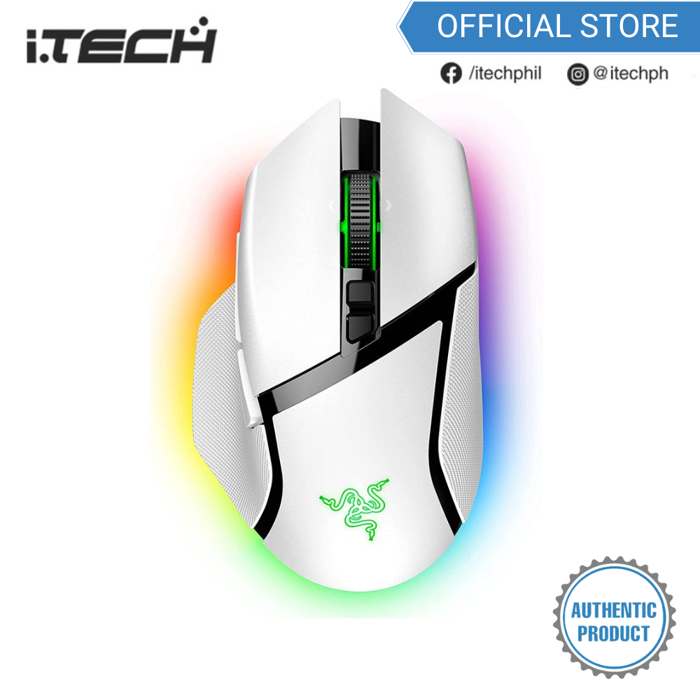 Razer Naga V2 HyperSpeed - Ergonomic Wireless MMO Gaming Mouse (19 Programmable Buttons, Wireless 2.4GHz, Bluetooth, Up to 250 Hours, Focus Pro 30K Optical Sensor) Black